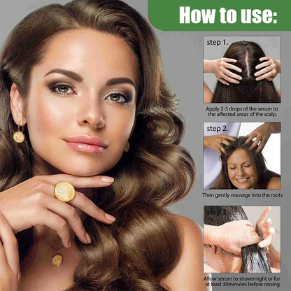 [Hair volume increases rapidly] Promote hair growth and strengthen hair care essential oil