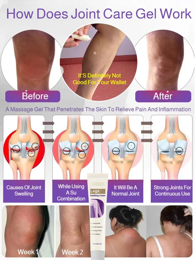 Daily Care Balm – Gentle, Soothing Leg Cream for Moisturizing & Massage with Topical Applicator