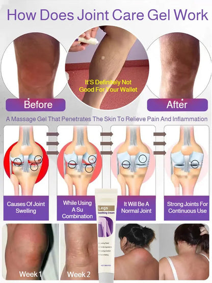 Daily Care Balm – Gentle, Soothing Leg Cream for Moisturizing & Massage with Topical Applicator