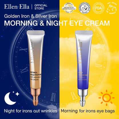 CHRISTMAS SALE- ELLEN ELLA Advanced Eye Cream-Remove Dark Circles, Eye Bags, Wrinkles-Make you 20 years younger