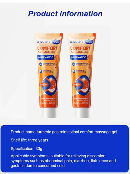 Turmeric Gastrointestinal Comfort Massage Gel🌿Experience herbal wellness for your tummy—relax, massage, and enjoy every day!