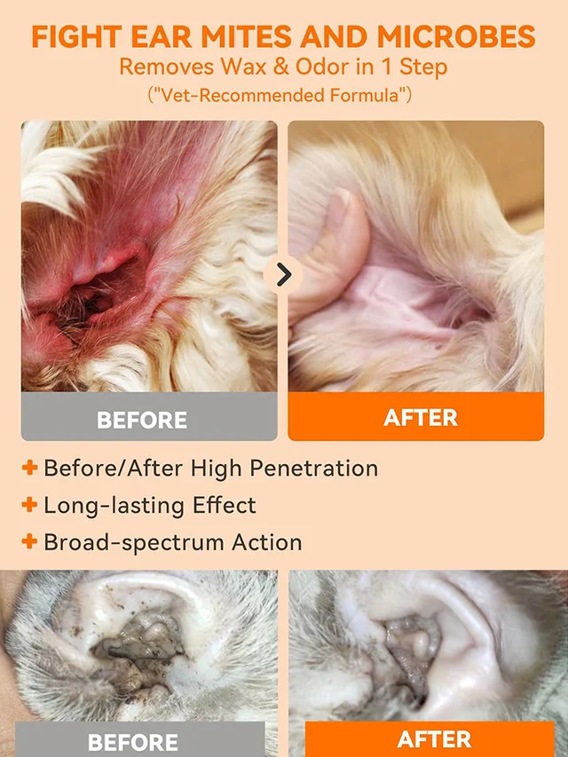 Pet Ear Cleaning Drops