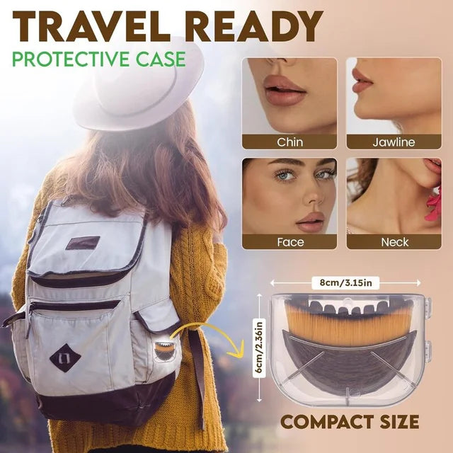 Lymphatic Eye and Neck Care Brush Face Contour Scraping