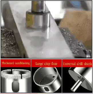 Glass Brick Marble Drilling Bit