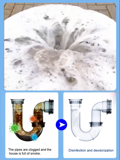 [Dissolves in one second] Strong pipe dredging agent