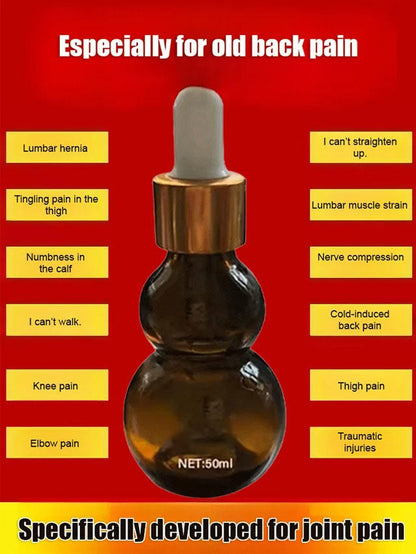 "Targeted Pain Relief" Bee Therapy Palm Moxibustion Liquid