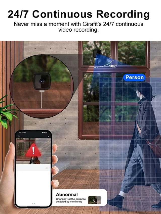 Two-Way Audio Smart Home Monitor